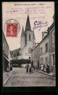 CPA Mézières-en-Brenne, L`Eglise  - Autres & Non Classés