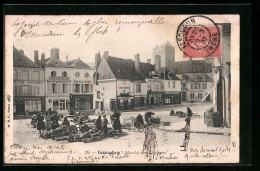 CPA Issoudun, Marché Aux Légumes  - Issoudun