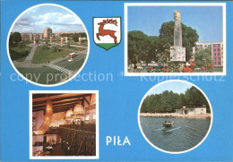 72207633 Pila Miasto Rodzinne Stanislawa Staszica Plac Zwyciestwa Pomnik Tysiacl - Pologne