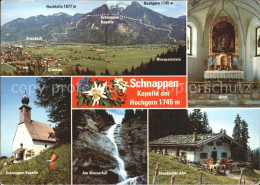 72207534 Grassau Chiemgau Hochfelln Hochgern Schnappen Kapelle Altar Wasserfall  - Autres & Non Classés