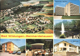 72207518 Reinhardshausen Fliegeraufnahme Sanatorium Wildetal Und Hahnberg Kurpar - Bad Wildungen