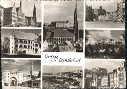 72206921 Landshut Isar Kirche Marktplatz Tor  Landshut - Landshut