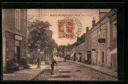 CPA Neuvy-St-Sépulchre, Rue Grande  - Autres & Non Classés