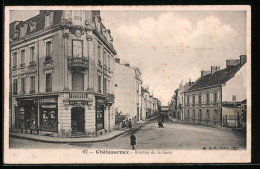 CPA Chateauroux, Avenue De La Gare  - Chateauroux