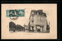 CPA Chateauroux, Place Gambetta  - Chateauroux