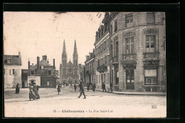 CPA Chateauroux, La Rue Saint-Luc  - Chateauroux