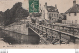 L2-45) MONTARGIS - LE PONT DES ECLUSES SUR LE LOING - ANIMEE - EN 1913 - Montargis