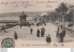 L3-06) NICE PROMENADE DES ANGLAIS - EN 1903 - ( 2 SCANS ) - Life In The Old Town (Vieux Nice)