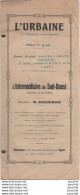 COMPAGNIE ANONYME D 'ASSURANCE L ' URBAINE A AGEN - AGENCE D ' AFFAIRES M. SOUBIRAN - 1923 - ( TOUS LES SCANS ) - 1900 – 1949