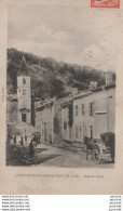  L4-54) LANEUVEVILLE DERRIERE FOUG (MEURTHE ET MOSELLE) RUE DE LUCEY - ANIMEE - HABITANTS - ATTELAGE - ( 2 SCANS ) - Sonstige & Ohne Zuordnung