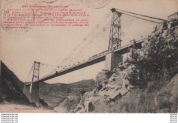 66) PONT GISCLARD - PASSAGE D UN TRAIN ELECTRIQUE - NOUVELLE LIGNE ELECTRIQUE DE LA VALLEE DU TET - 1930 - ( 2 SCANS ) - Autres & Non Classés