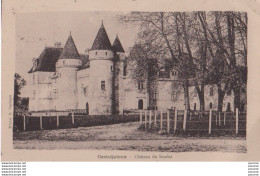 L6-47) CASTELJALOUX (LOT ET GARONNE) CHATEAU DU SENDAT - ( 2 SCANS ) - Casteljaloux