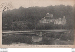 L8-94) LA VARENNE SAINT HILAIRE - LE PONT DE CHENNEVIERES ET LE CHATEAU DE L ' ETAPE - EN 1918 - ( 2 SCANS ) - Other & Unclassified