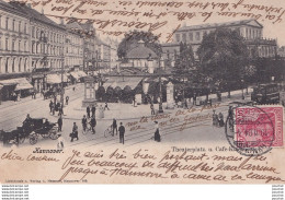 L10- HANNOVER - THEATERPLATZ  U. CAFE KROPCKE  - EN  1904 - Hannover