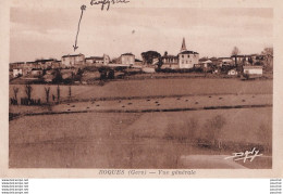 L12-32) ROQUES (GERS) VUE GENERALE - ( 2 SCANS ) - Autres & Non Classés