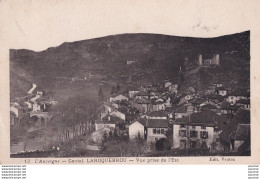 L12-15) LAROQUEBROU - CANTAL - VUE PRISE DE L ' EST - ( 2 SCANS ) - Autres & Non Classés