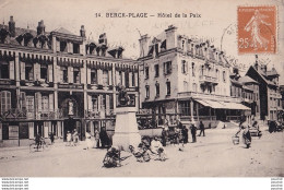 62) BERCK PLAGE - HOTEL DE LA PAIX - ANIMATION - Berck