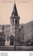 L23- LERIDA - VALL DE ARAN  IGLESIA DE VIELLA - CON SU CAMPANARIO - ( 2 SCANS ) - Lérida