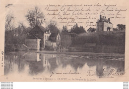 L18-45) ENVIRONS D ' ORLEANS - OLIVET - LE MOULIN DE LA MOTTE  - EN  1904 - ( 2 SCANS ) - Autres & Non Classés