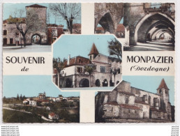 L22-24) MONPAZIER - DORDOGNE - 5 VUES DIVERSES  - EN 1969 - ( 2 SCANS ) - Other & Unclassified