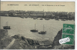 LE CONQUET- CALE DE KERMORVAN ET VUE DU CONQUET- ELD 1553 - Le Conquet