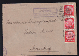 ALTENBURG (THÜRING.) LAND 25.1.35 + R2 Podelwitz über Altenburg (Thüring.)  - Other & Unclassified
