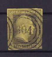 König Friedrich Wilhelm IV 3 Sgr. Mit Nummernstempel 604 (= Hemer) - Other & Unclassified