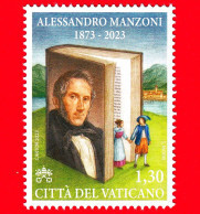 Nuovo - MNH - VATICANO - 2023 - 150 Anni Della Morte Di Alessandro Manzoni – 1.30 - Neufs