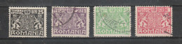 1931 -  AIGLE Et ARMOIRES    MI No  25/28 - Dienstmarken