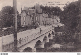 L3-55) REVIGNY - MEUSE - LE PONT SUR L'ORNAIN ET L ' ENTREE DE REVIGNY - ( 2 SCANS ) - Revigny Sur Ornain