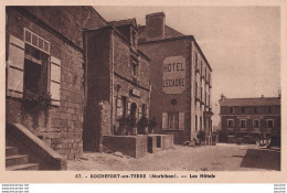 L3-56) ROCHEFORT EN TERRE - MORBIHAN - LES HOTELS - ( 2 SCANS ) - Rochefort En Terre