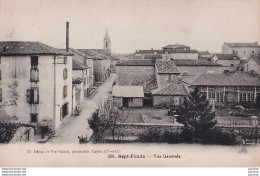 L5-82) SEPT - FONDS (SEPTFONDS - TARN ET GARONNE) VUE GENERALE - EN 1921 - ( 2 SCANS ) - Other & Unclassified