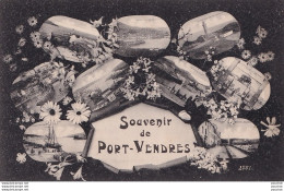 L5-66) Port Vendres -  Souvenir - Multivues - ( 2 Scans ) - Port Vendres