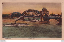 L6- DUSSELDORF -  RHEINBRUCKE  -  ( 2 SCANS ) - Duesseldorf