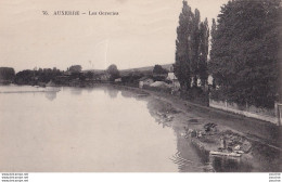 L7-89) AUXERRE - LES OCRERIES - ANIMEE - LAVANDIERES SUR LA BERGE - ( 2 SCANS ) - Auxerre