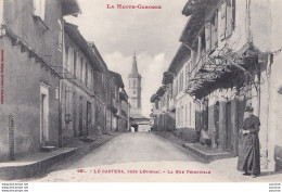 L9-31) LE CASTERA , PRES LEVIGNAC - LA RUE PRINCIPALE - LABOUCHE FRERES , TOULOUSE - ( 2 SCANS ) - Other & Unclassified