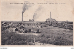 L14- 62) MAZINGARBE LES BREBIS - PAS DE CALAIS - LAVOIRS ET FOURS A COKE DES MINES DE BETHUNE - ( 2 SCANS ) - Other & Unclassified