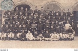 L14-16) ANGOULEME - CARTE PHOTO - MILTAIRES DU 107° REGIMENT D' INFANTERIE - EN 1906 -  3 SCANS - Angouleme