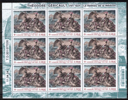 FRANCE 2024 - Feuille De 9 - THÉODORE GÉRICAULT 1791-1824 Le Radeau De La Méduse - Neuf ** - Unused Stamps