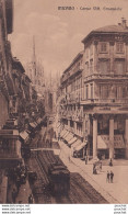 L25- MILANO - CORSO VITT. EMANUELE - TRAMWAY - EN 1924 -  ( 2 SCANS ) - Milano (Milan)