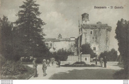 L28- BENEVENTO - IL CASTELLO VIAGGIATA - ANIMEE - EN 1917 - ( 2 SCANS ) - Benevento