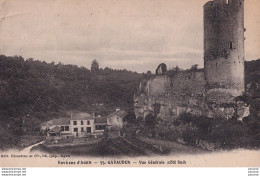 L28-47) ENVIRONS D ' AGEN - GAVAUDUN - VUE GENERALE - COTE SUD -  EN 1927 - ( 2 SCANS )  - Autres & Non Classés