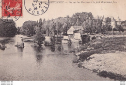 27) VERNON - VERNONNET - EURE - VUE SUR LES  TOURELLES  ET LE PETIT BRAS SAINT JEAN  - EN 1907  - Vernon