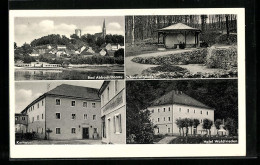 AK Bad Abbach / Donau, Schwefelquelle, Hotel Waldfrieden, Kurhaus  - Bad Abbach