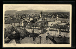 AK Landau / Pfalz, Teilansicht Aus Der Vogelschau  - Landau