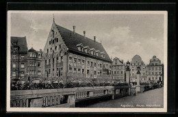 AK Augsburg, Neues Weberhaus  - Augsburg