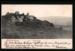 AK Edenkoben, Blick Auf Die Kropsburg  - Edenkoben