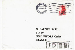 80861 - STRASBOURG  CENTRE DE TRI + F.D. - 1961-....