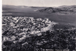 Cartolina La Maddalena ( Sassari ) Panorama Parziale - Sassari