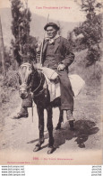 M11- 65) LES PYRENEES - UN VIEUX MONTAGNARD - EDIT. LABOUCHE TOULOUSE - EN 1927 - ( 2 SCANS ) - Andere & Zonder Classificatie